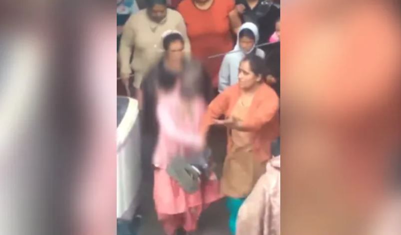 Video: Alleged rape survivor paraded, hit by women in Delhi