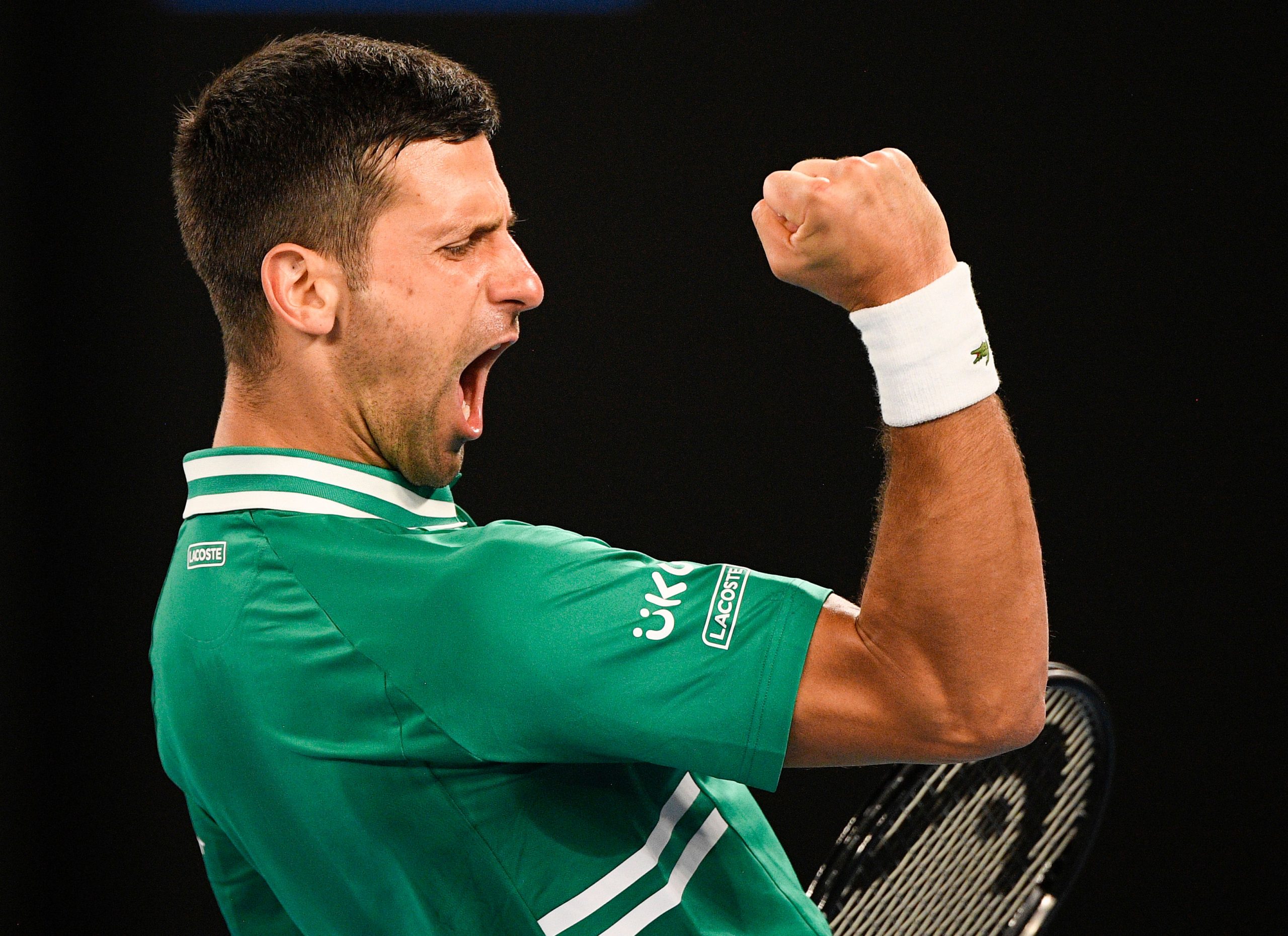 Novak Djokovic battles to victory as he warms up for French Open