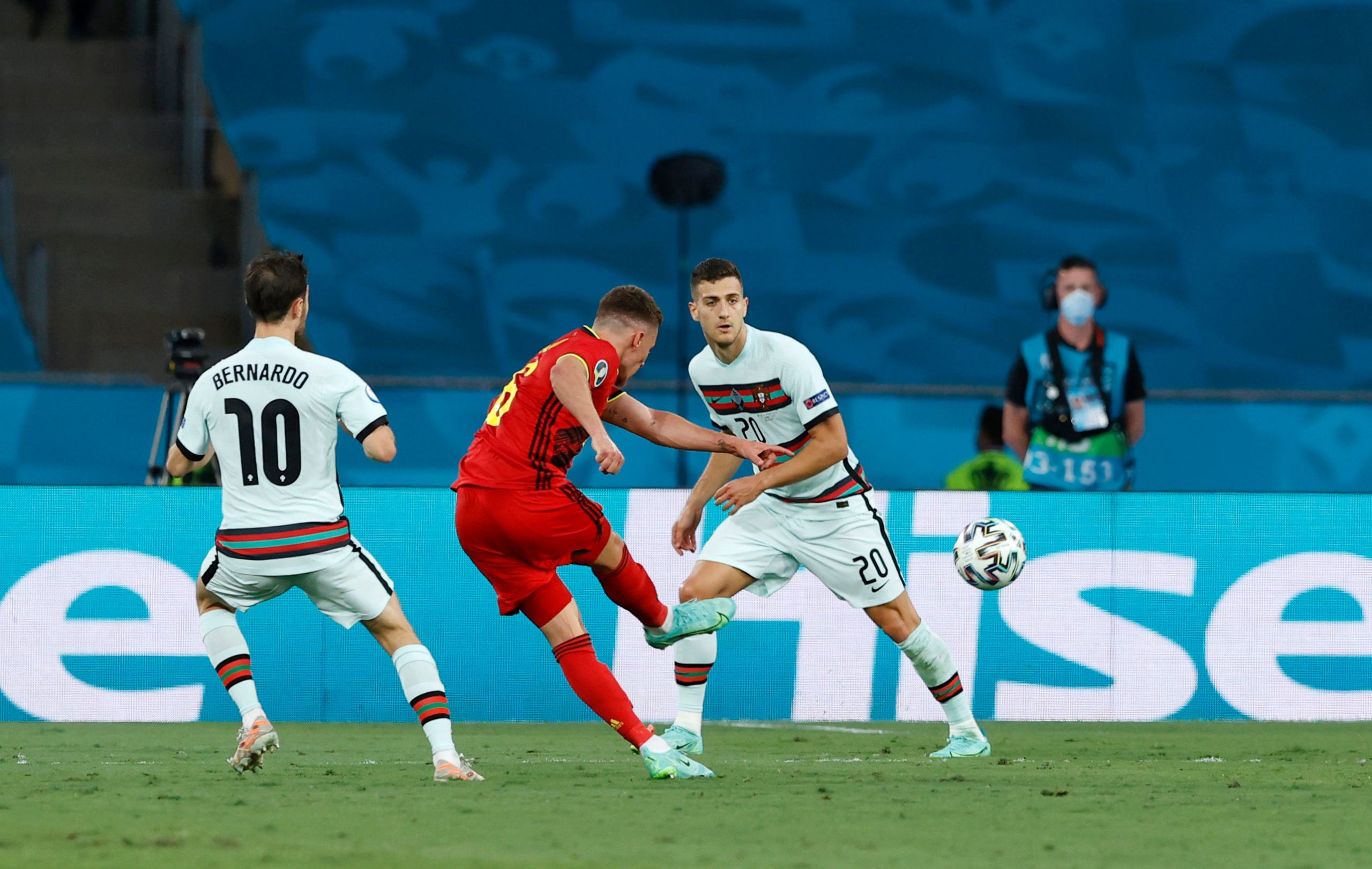 EURO 2020: Thorgan Hazard’s screamer puts Belgium ahead vs Portugal