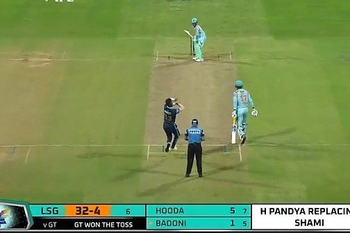 Hardik Pandya bowls against Lucknow Super Giants, sends internet buzzing