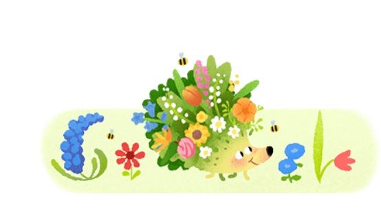 Google celebrates beginning of spring with colourful Doodle