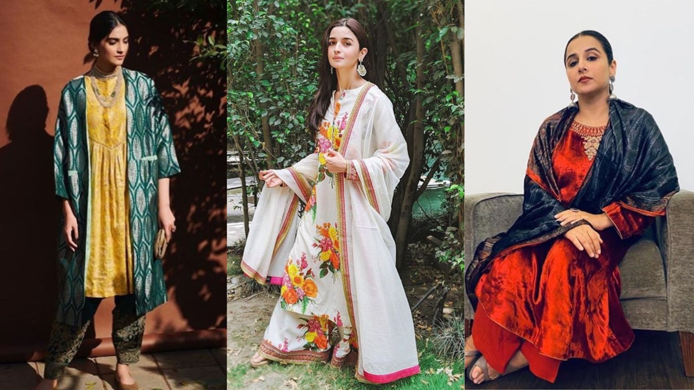 Designer Salwar Suits For Engagement | Maharani Designer