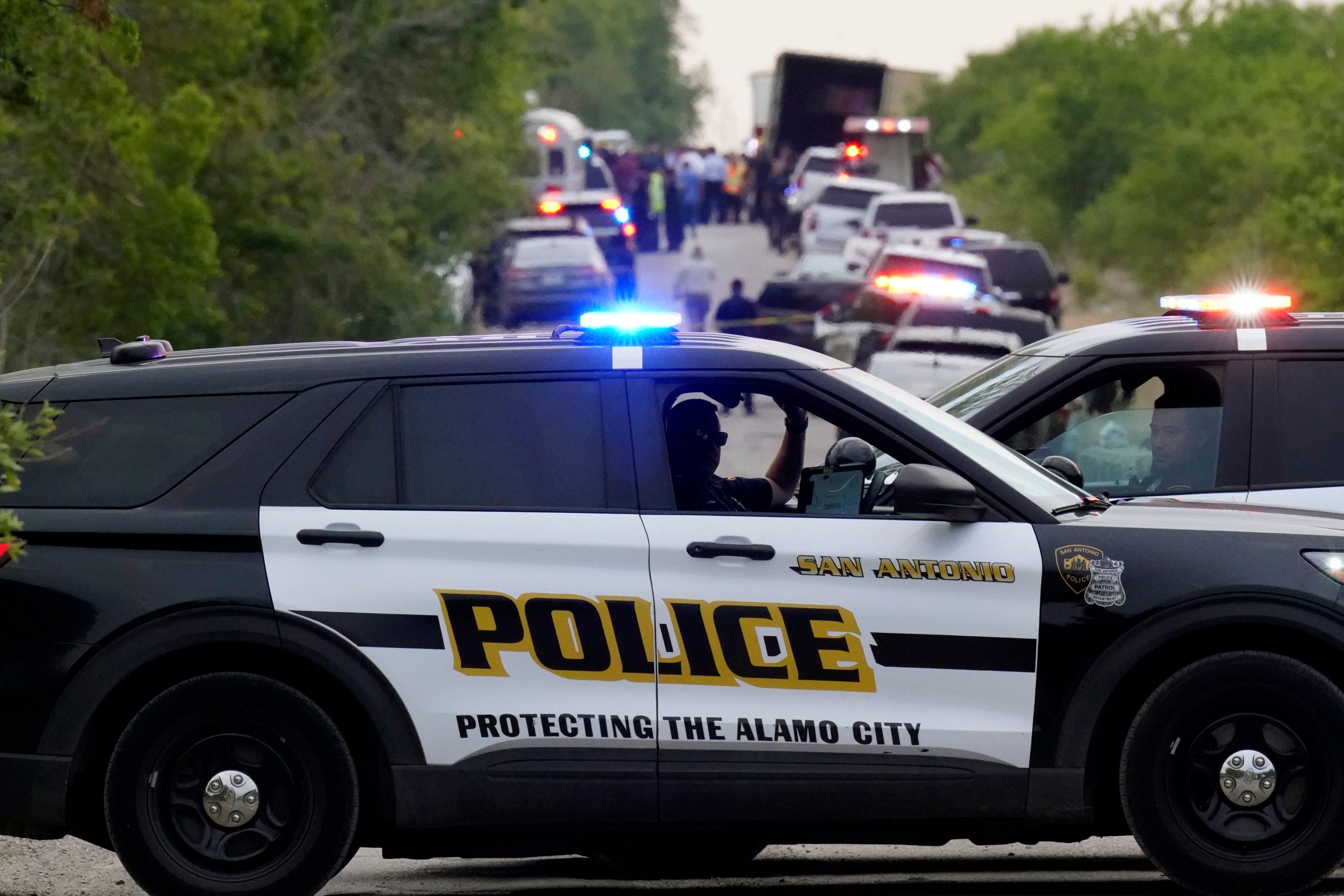 Texas tractor-trailer deaths: Governor Greg Abbott pins blame on Joe Biden