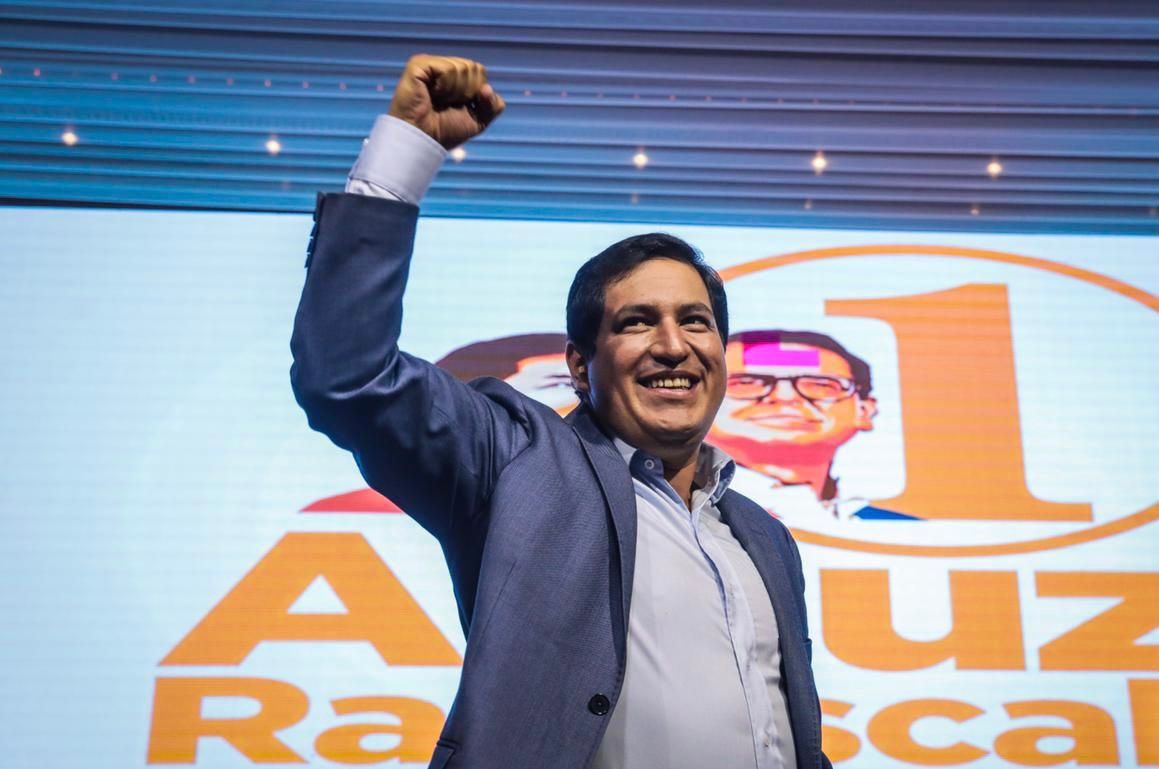 Socialist Andres Arauz claims ‘resounding victory’ over Banker in Ecuador election