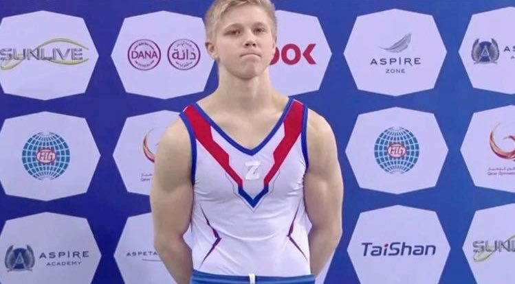 Russian gymnast Ivan Kuliak facing ban for pro-invasion symbol on podium