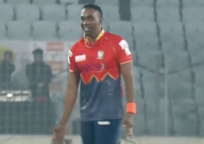 Watch: Dwayne Bravo celebrates a wicket with Allu Arjuns Pushpa hook step