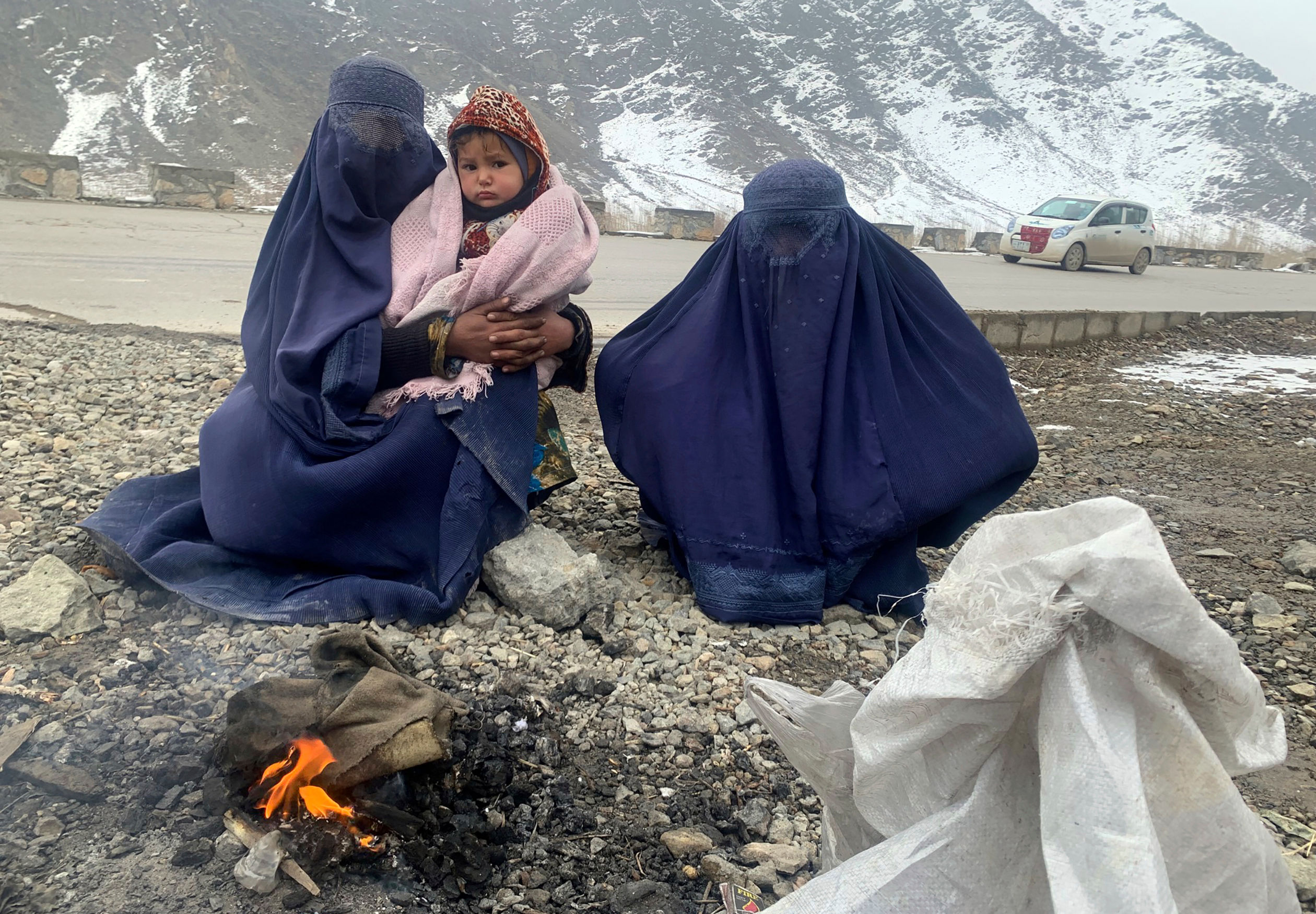In freezing Afghanistan, aid workers rush to save millions