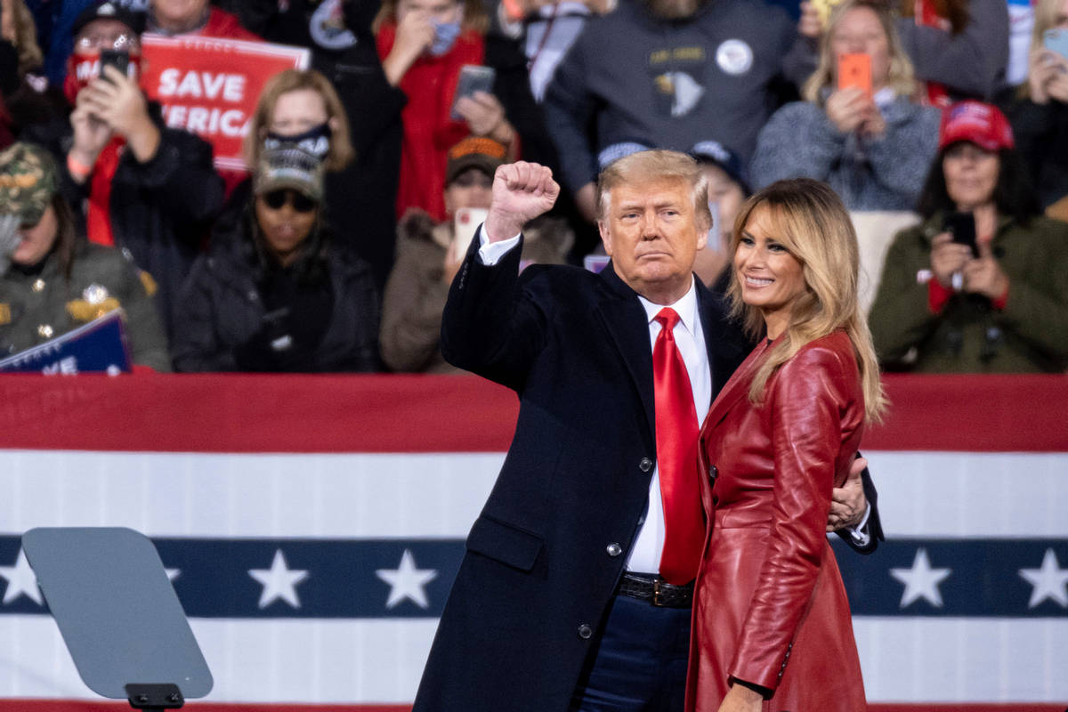 ‘Never say never’: Melania Trump teases second term as first lady