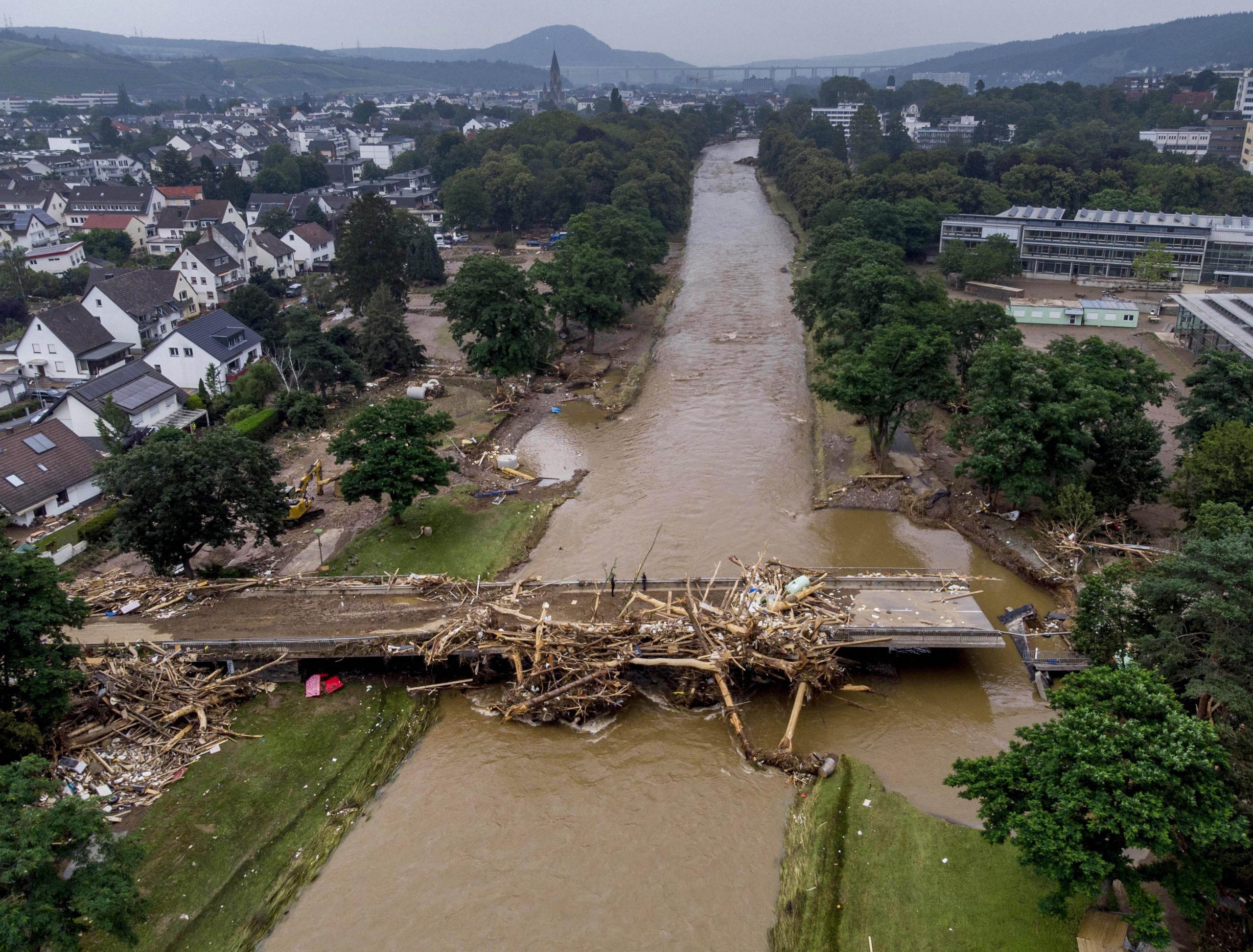 Is global warming behind the floods in Germany?