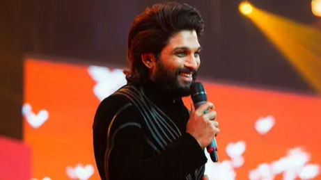 Allu Arjun meets his kids after testing negative for COVID-19. Watch