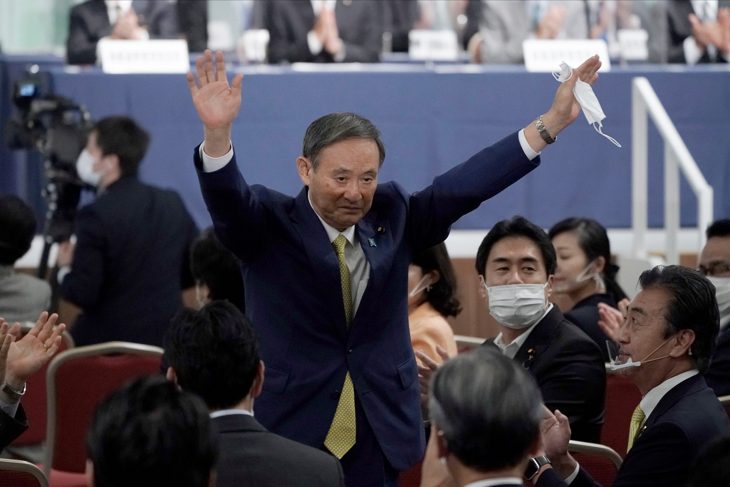 Japan parliament elects Yoshihide Suga new prime minister