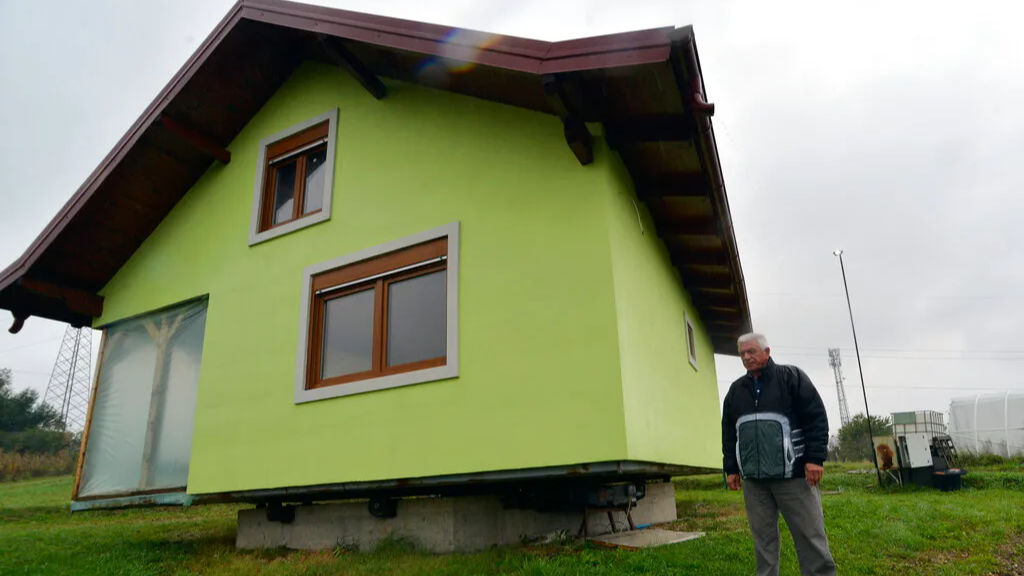 Not exactly Taj Mahal: Man builds rotating house as monument of love for wife