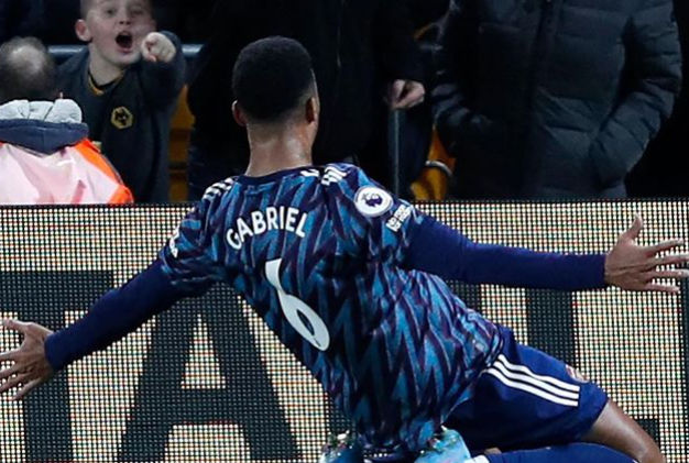 PL: Arsenal seal 1-0 win over Wolves with 10 men after Martinelli red card