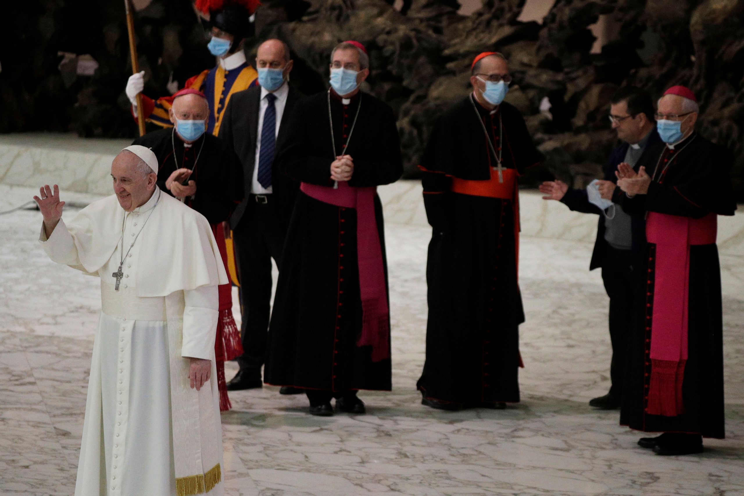 ‘Silence the arms!’ Pope urges end to violence on historic Iraq trip