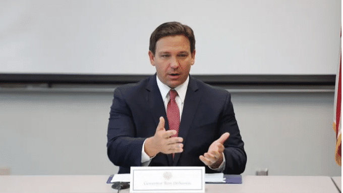 Florida reports a 50% surge in COVID cases as Governor Ron DeSantis bans mask mandates in schools