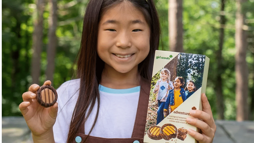 Girl Scouts launch new brownie-inspired caramel cookie