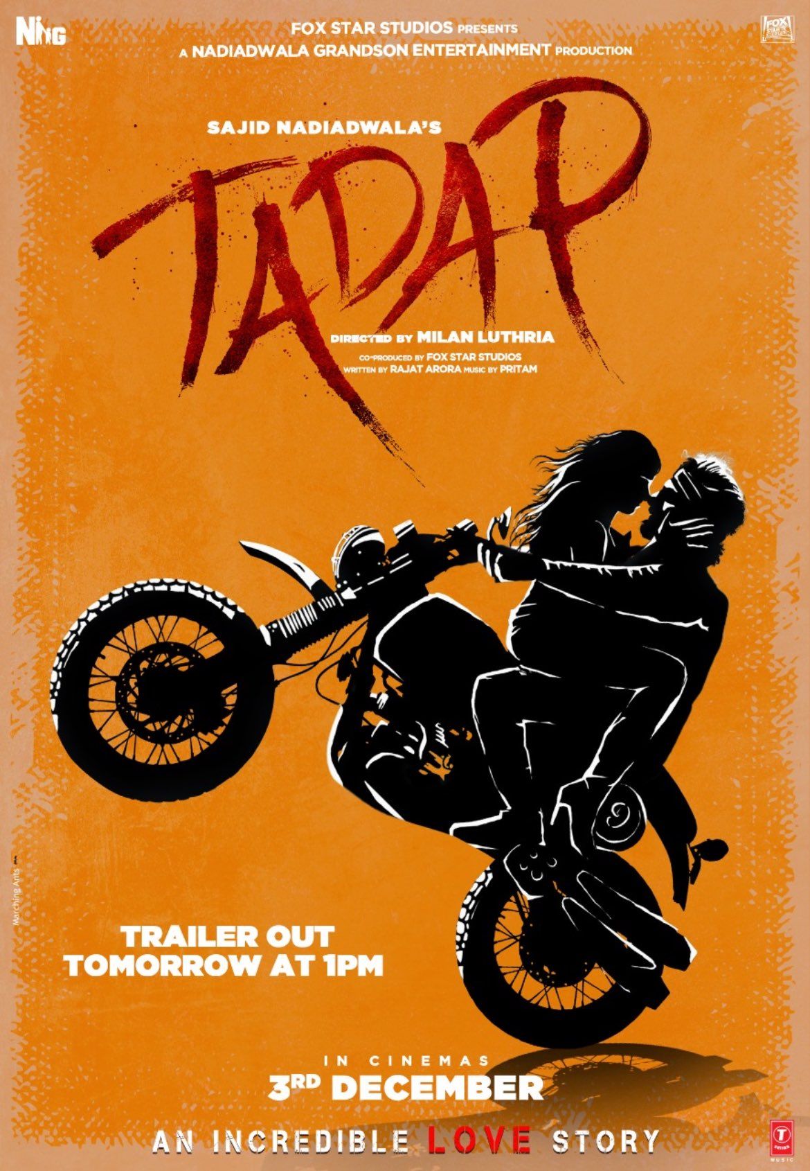 Tadap teaser: Suniel Shetty roots for son Ahan’s debut with Tara Sutaria
