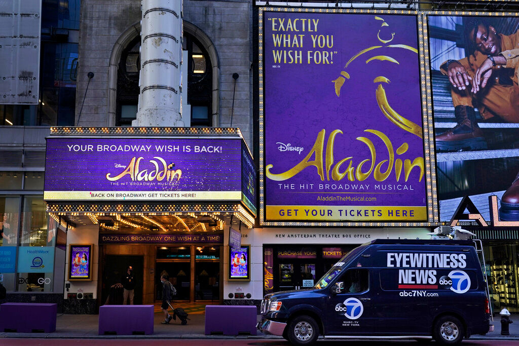 Genie back in the bottle: Broadway’s ‘Aladdin’ shut down after COVID scare