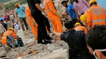 Building collapses in Punjab’s Mohali