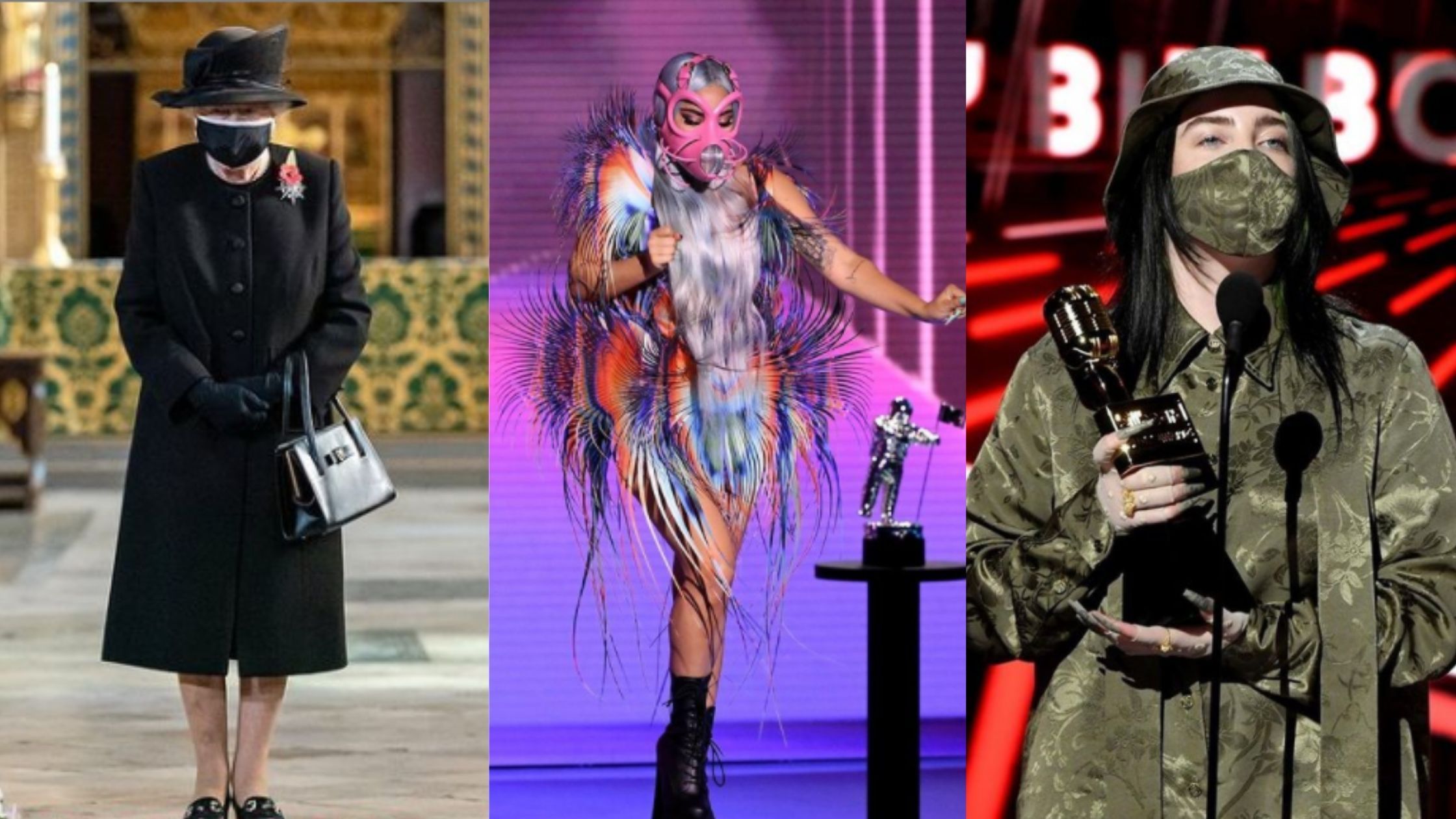 From Queen Elizabeth to Lady Gaga: These face masks dominated the fashion headlines of 2020
