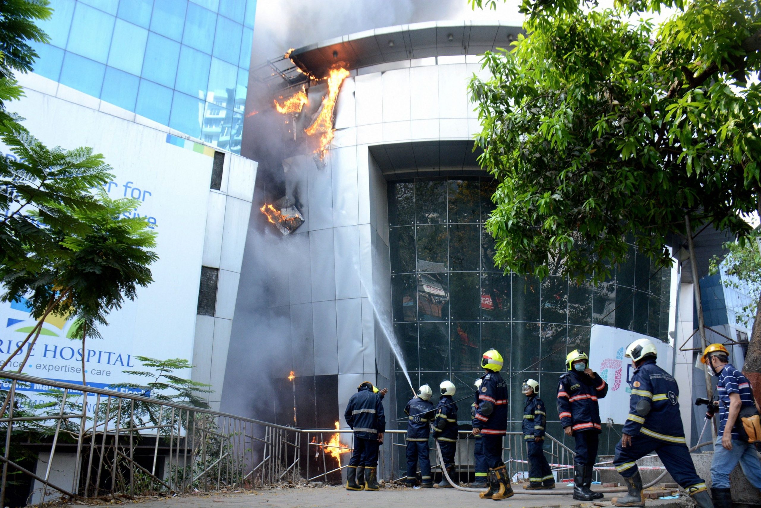 Hospital inside mall shocks all as 10 patients die in Mumbai fire