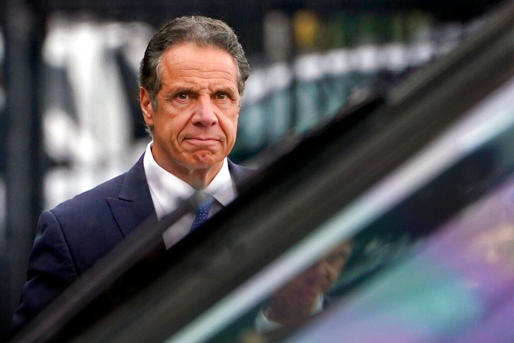 Ex-New York Gov. Cuomo won’t be charged for touching trooper at racetrack