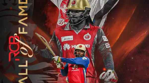 Chris Gayle, AB de Villiers inducted into Royal Challengers Bangalore Hall of Fame