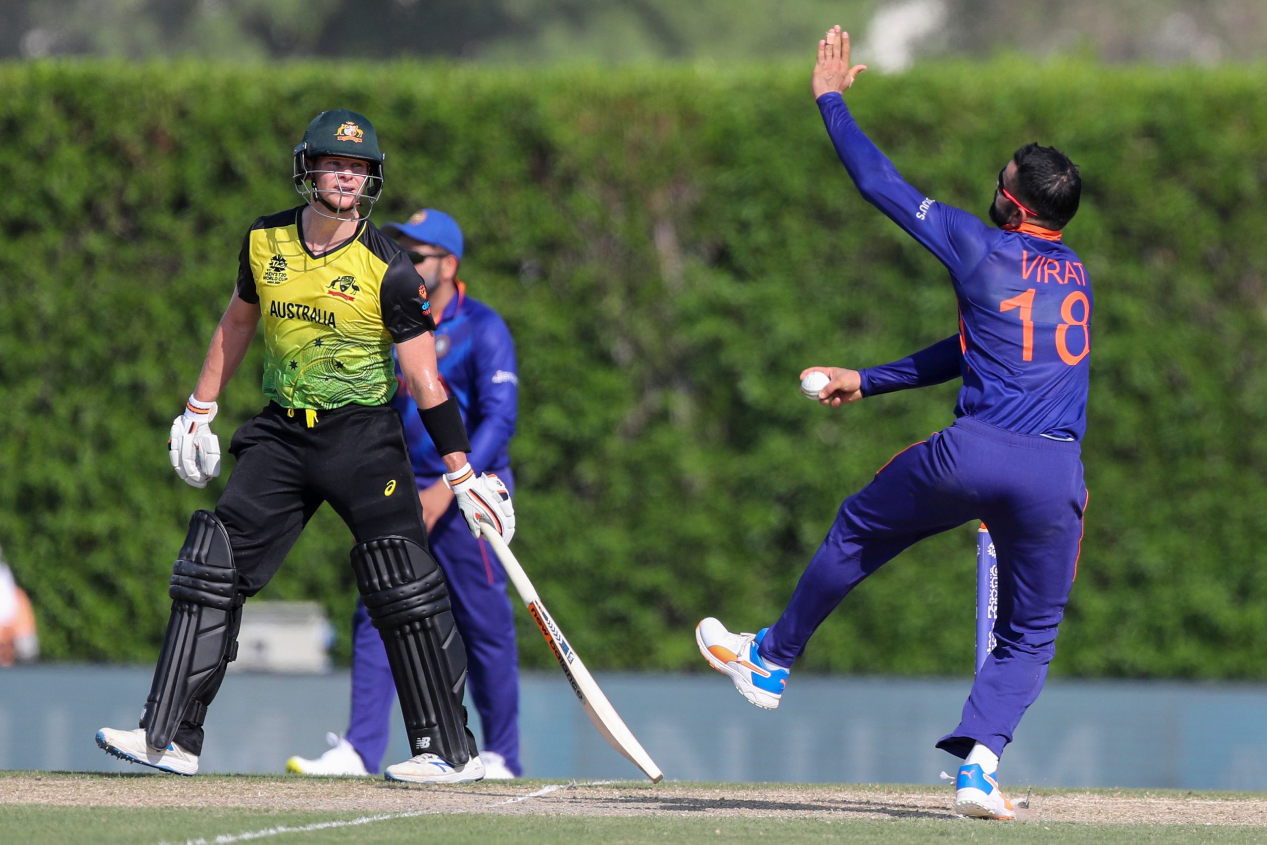T20 World Cup: Virat Kohli bowls over Australia in warm-up match | Watch