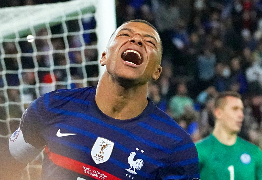 PSG striker Mbappe wins French league’s best player award for 3rd time