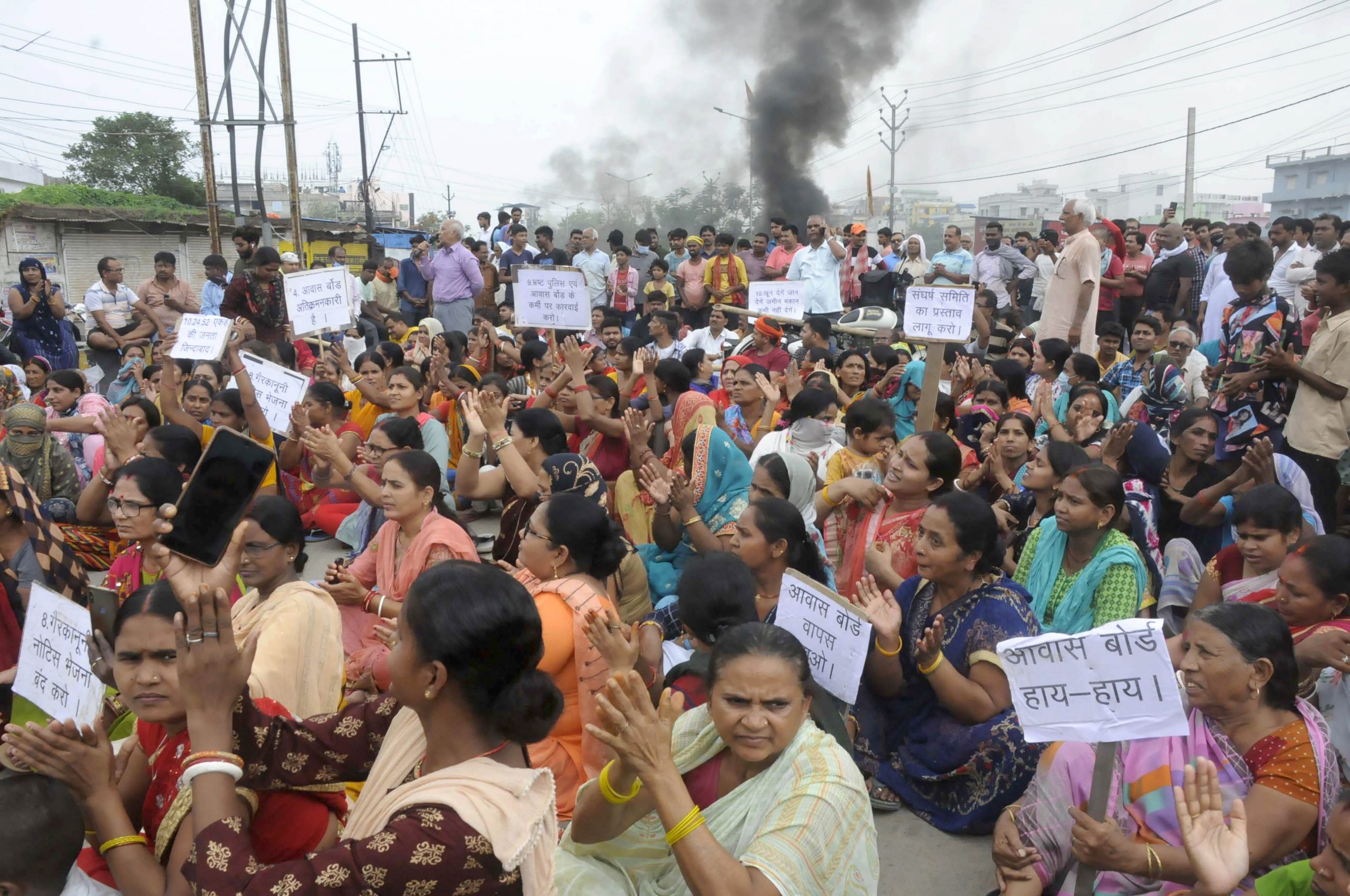 Agnipath protests: Mob sets trains on fire, railway stations vandalised