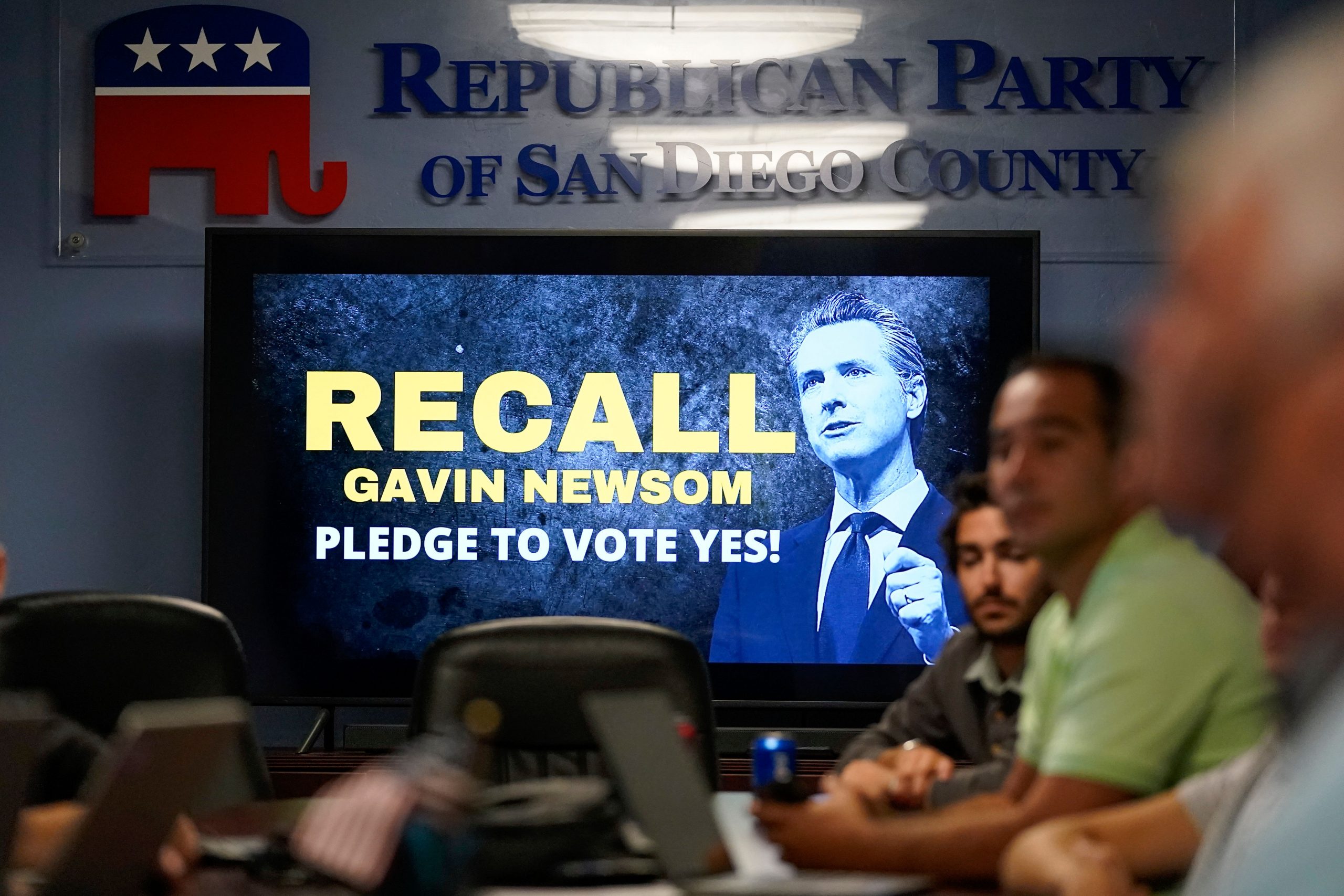 California Recall: Republicans ask people to vote while claiming election fraud