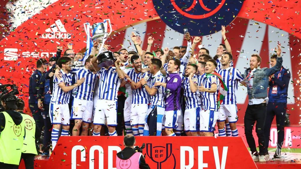 Copa del Rey: Real Sociedad become 2020 winners, win delayed final against Bilbao
