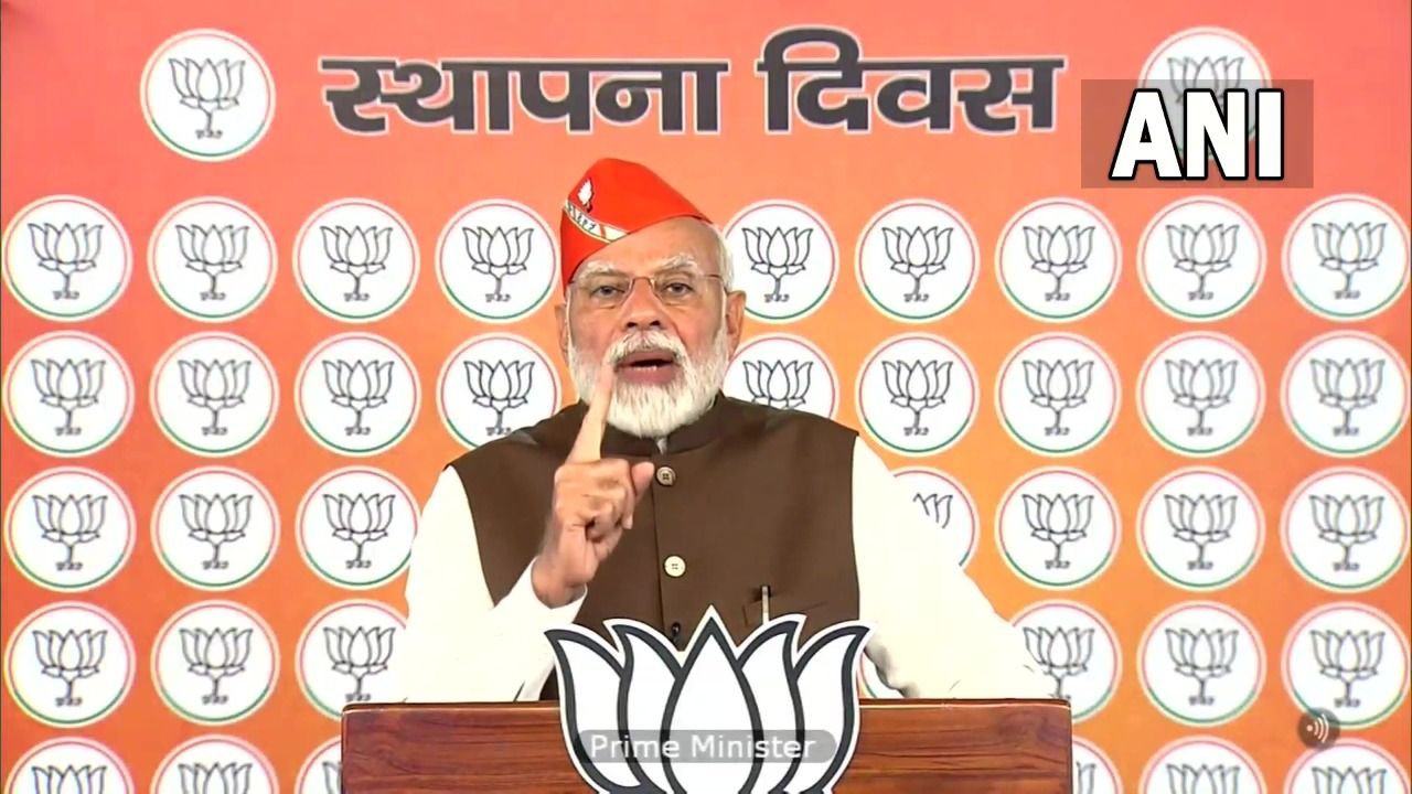 On BJP’s 42nd Foundation Day, Modi says party ended vote bank politics