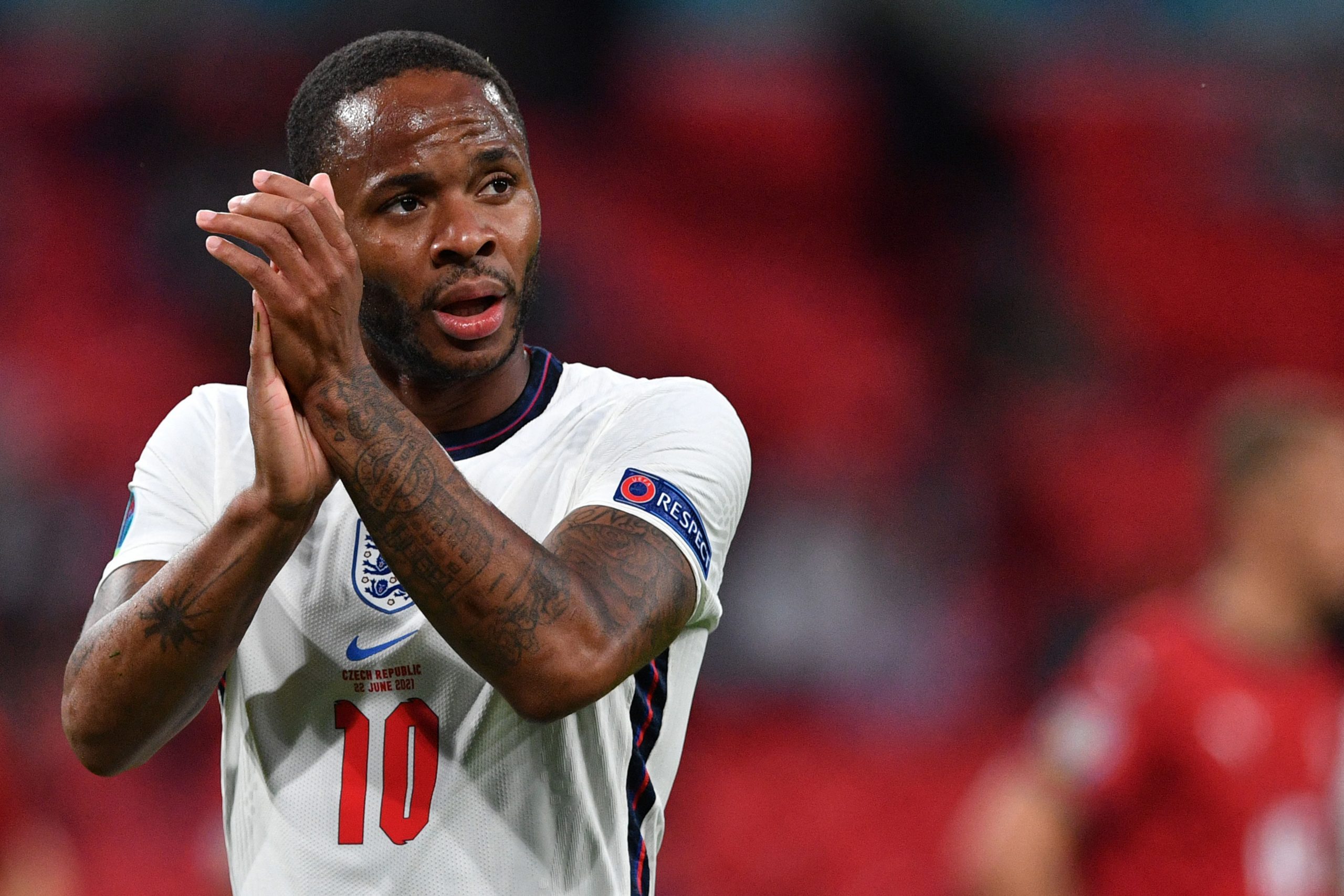 Euro 2020: Raheem Sterling gets England over the line against Czech Republic