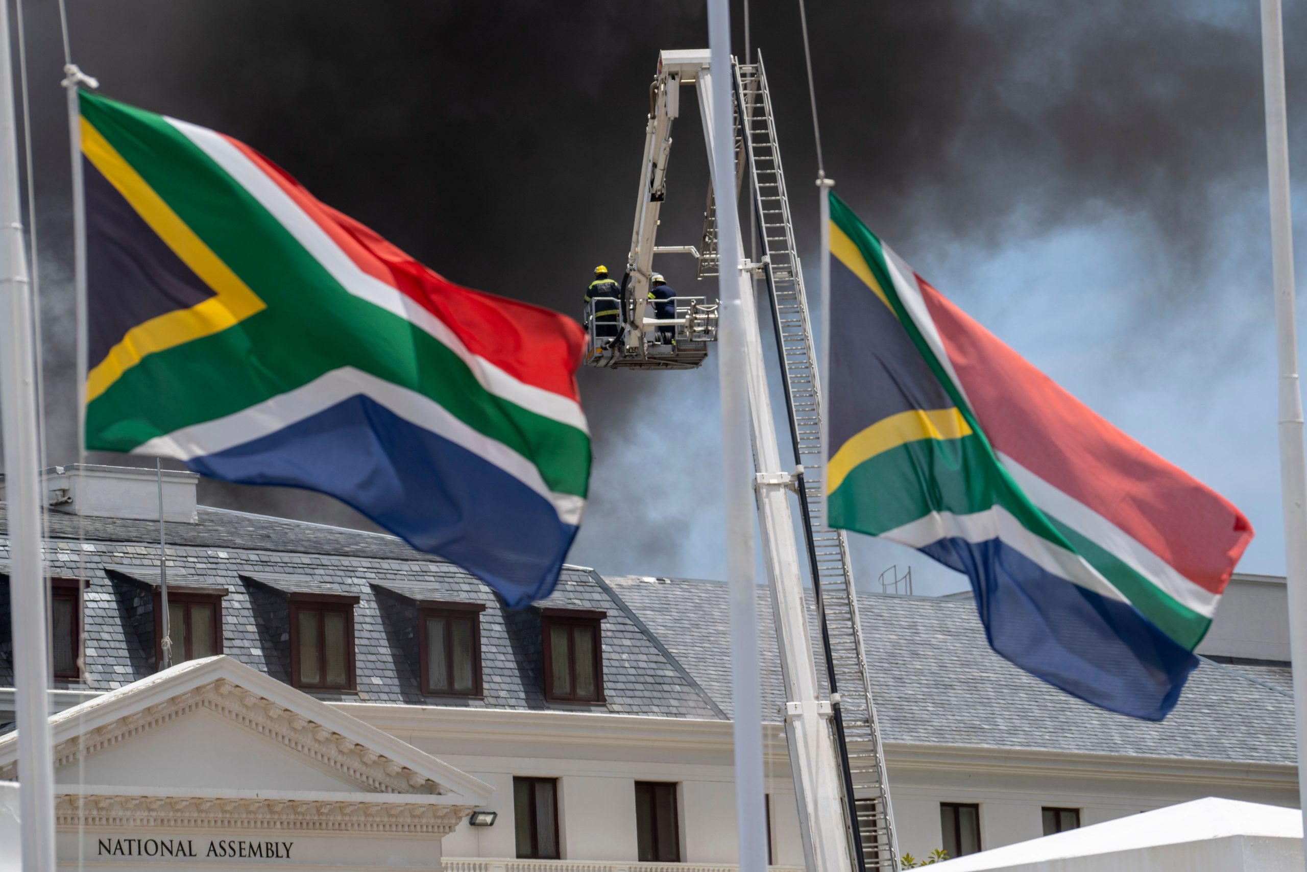 South African parliament fire: Suspect arrested, case handed over to the Hawks