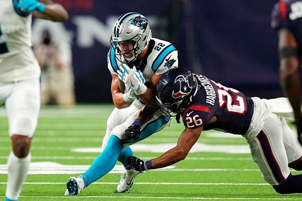 NFL: Christian McCaffrey fails to save Carolina Panthers’ blushes on return from injury
