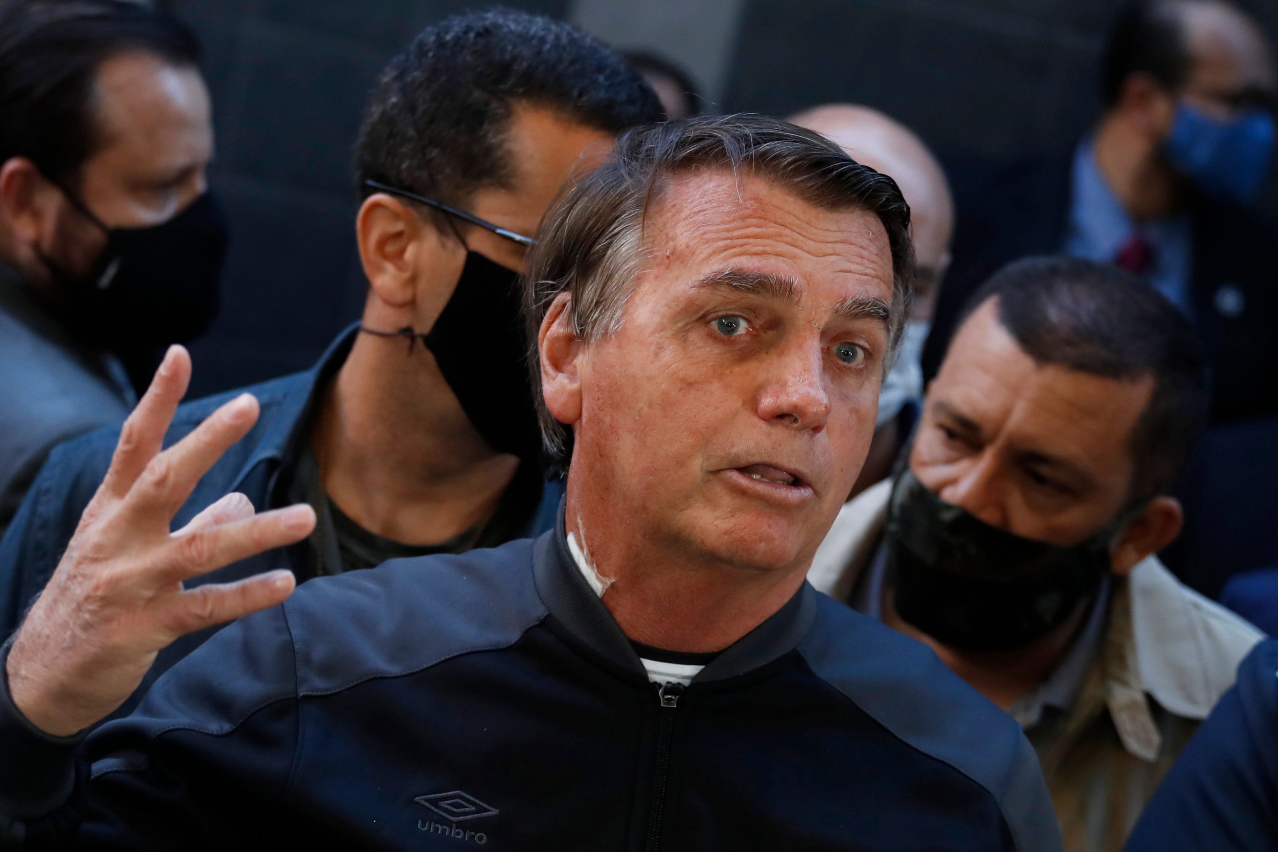 Brazil President Jair Bolsonaro says questions on COVID deaths bore him