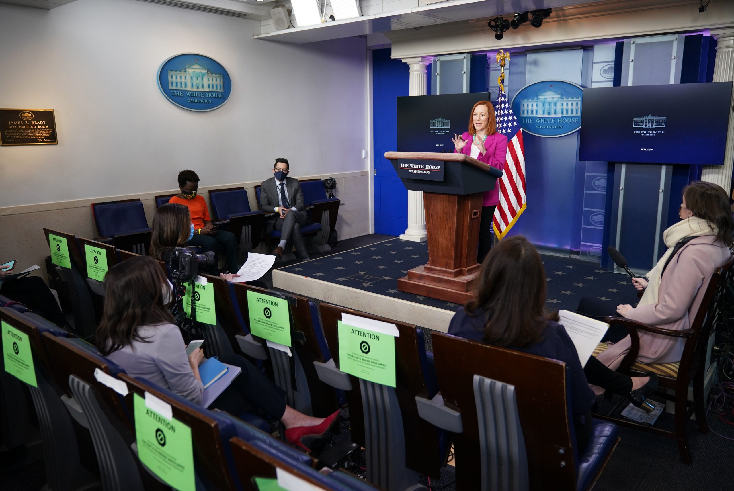 Twitter impressed by a nearly ‘all-female’ White House briefing