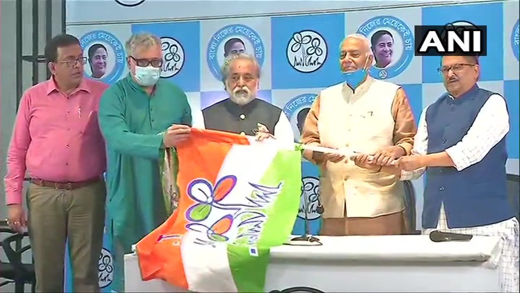 Former BJP leader Yashwant Sinha joins TMC ahead of WB assembly elections