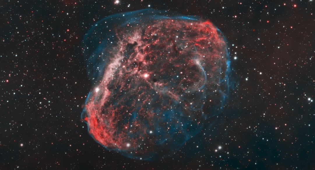 NASA recognises amateur stargazer for picture of Crescent Nebula