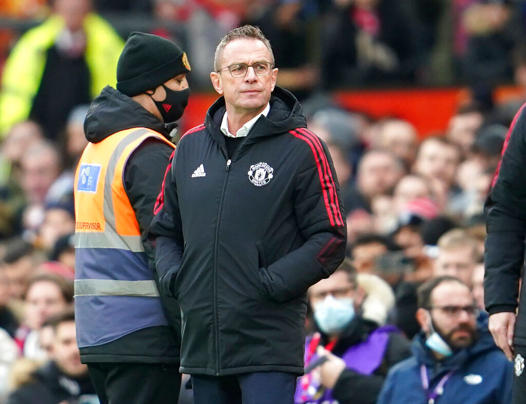 Ralf Rangnick says issue with Anthony Martial ‘resolved’ ahead of Brentford tie