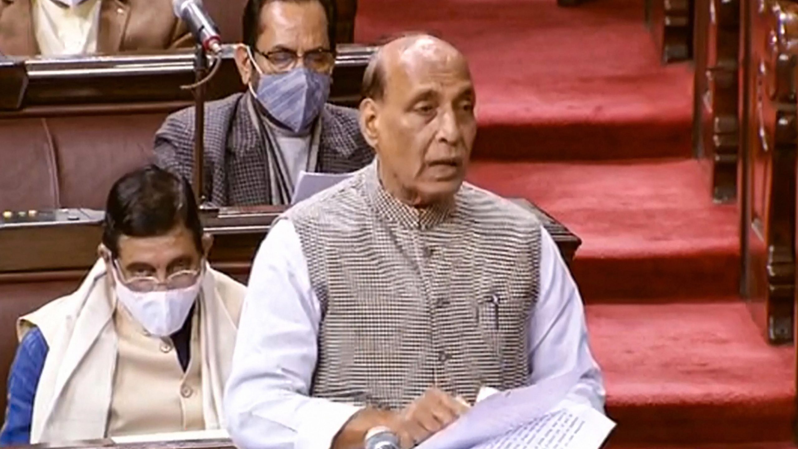 India told China no side will try to change status quo: Rajnath Singh in Lok Sabha