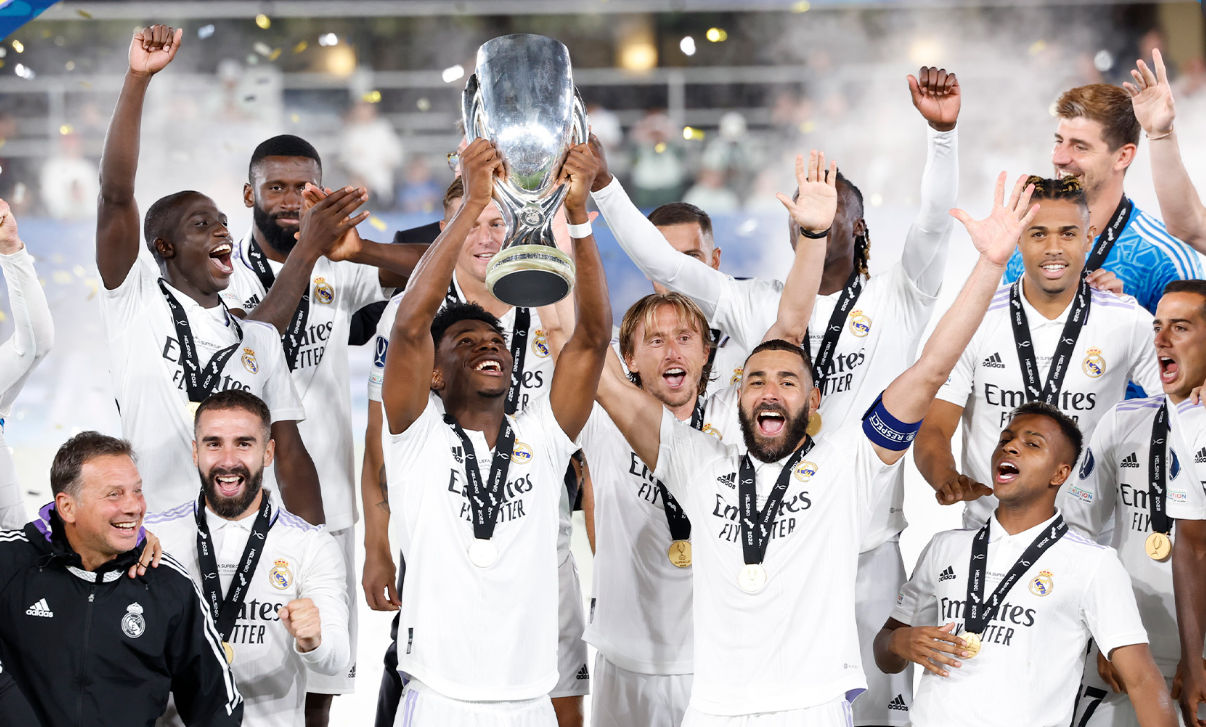 Real Madrid win UEFA Super Cup, Benzema now club’s second-highest scorer