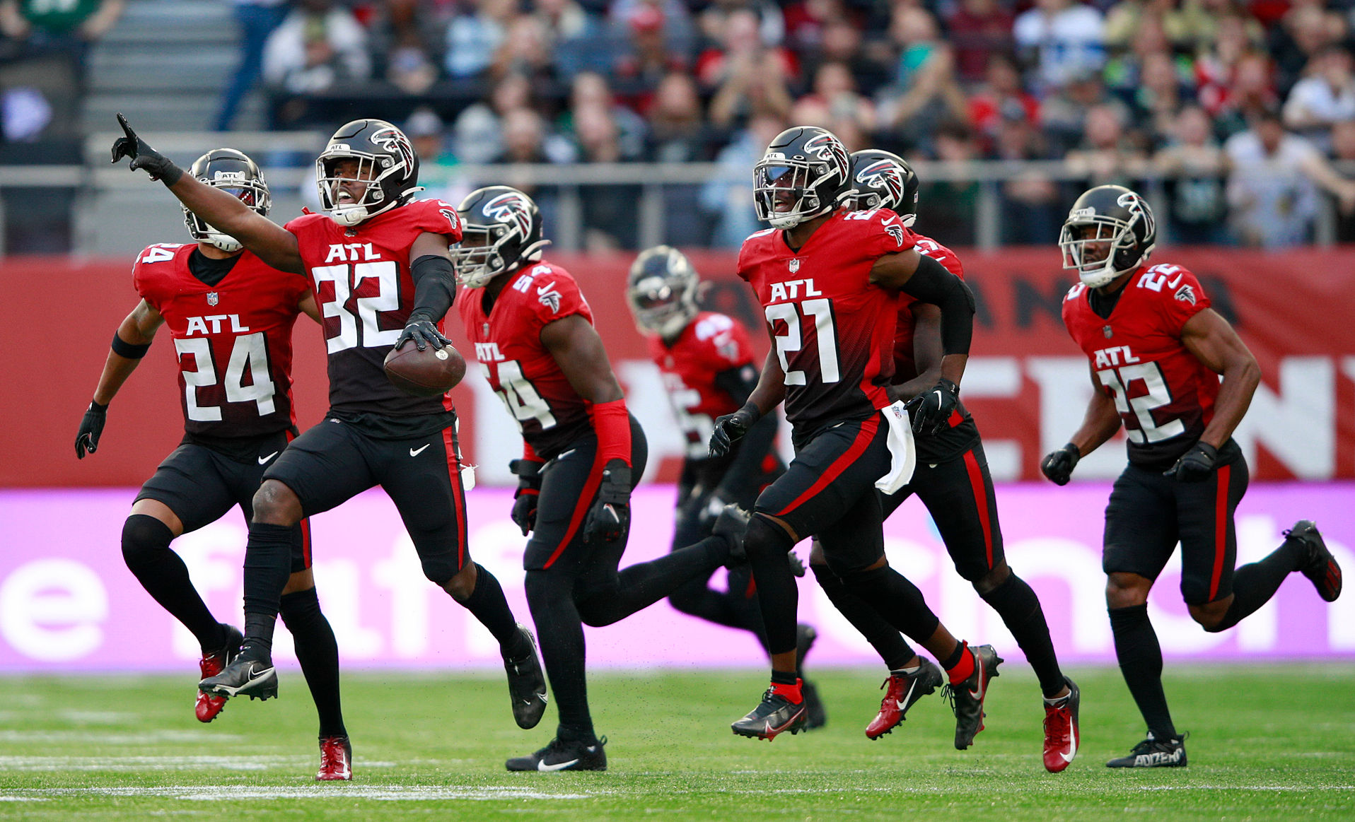 NFL: Atlanta Falcons beat New York Jets 27-20