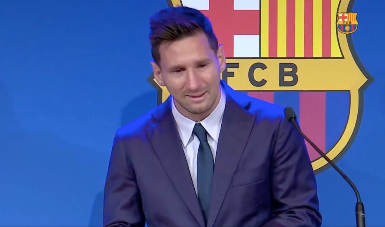 Really difficult: Tearful Lionel Messi bids adieu to FC Barcelona