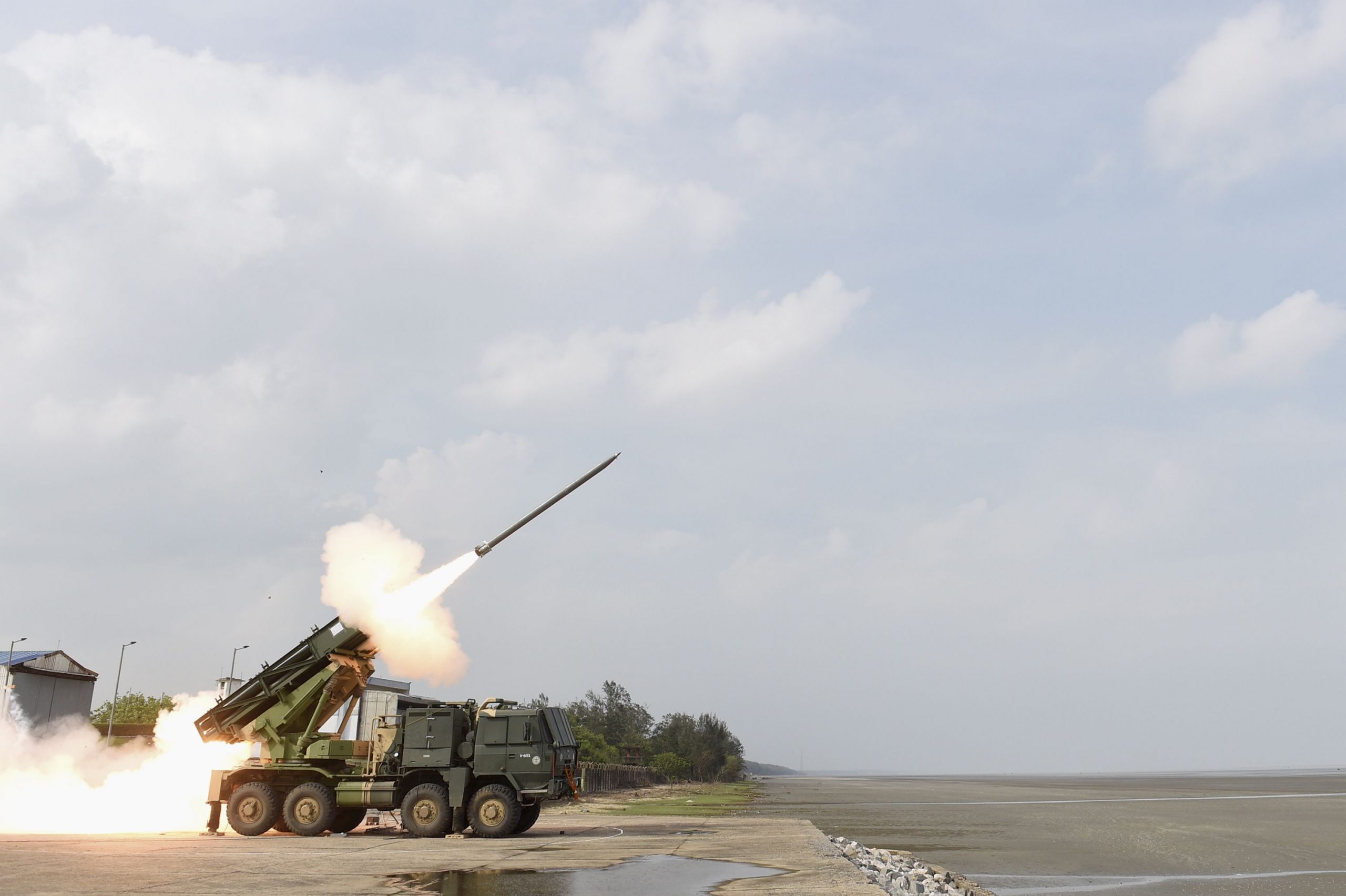 India successfully test fires indigenously-made, enhanced Pinaka rockets