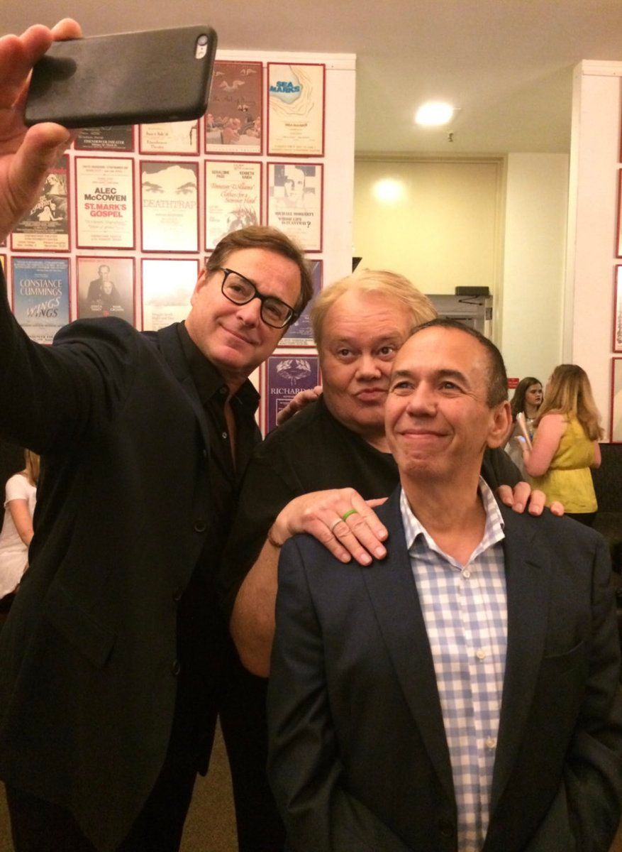 Gilbert Gottfried’s photo with Bob Saget, Louie Anderson goes viral after comedian’s death