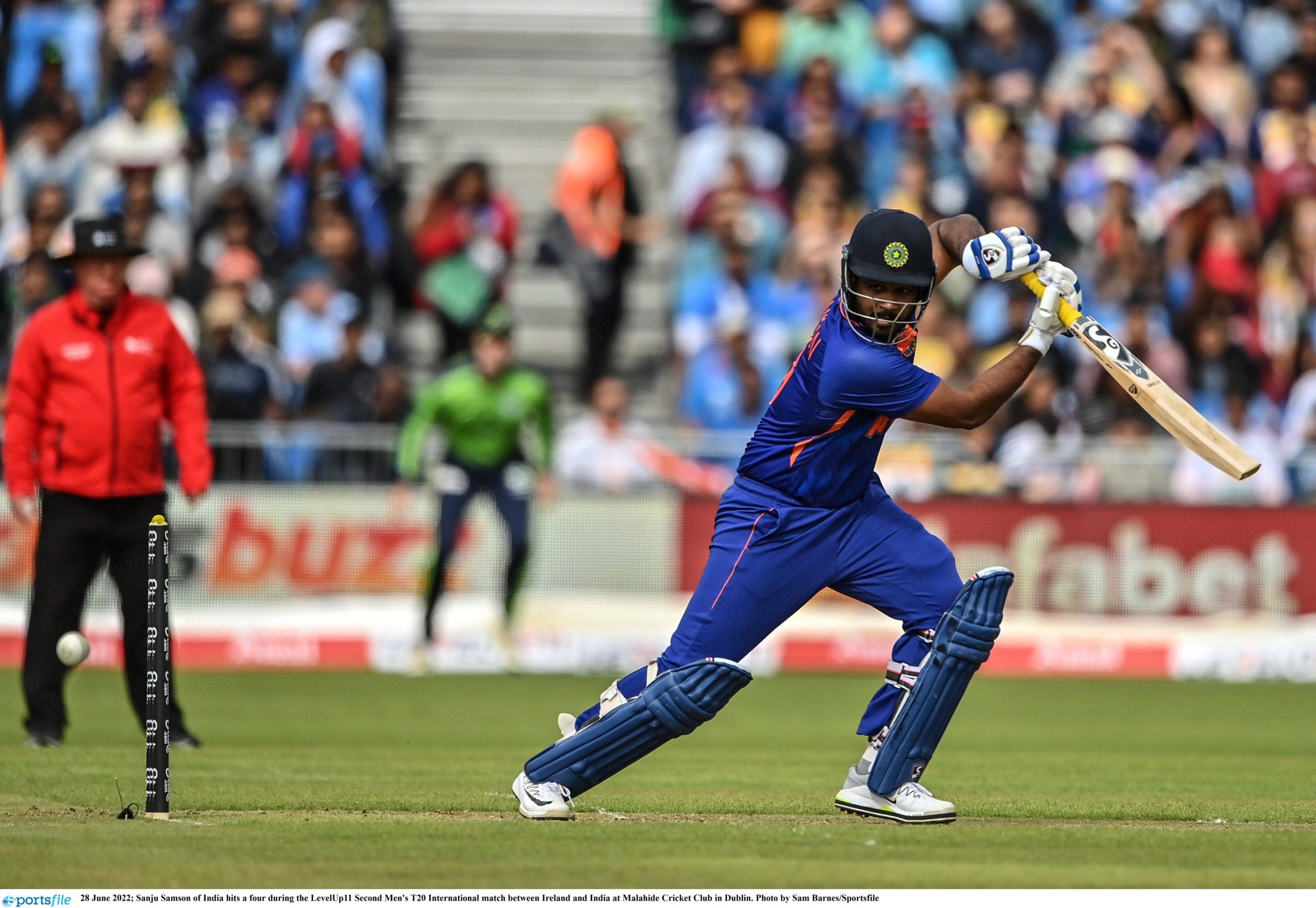 India vs Ireland: Sanju Samson doesn’t let fans down, slams maiden T20I fifty