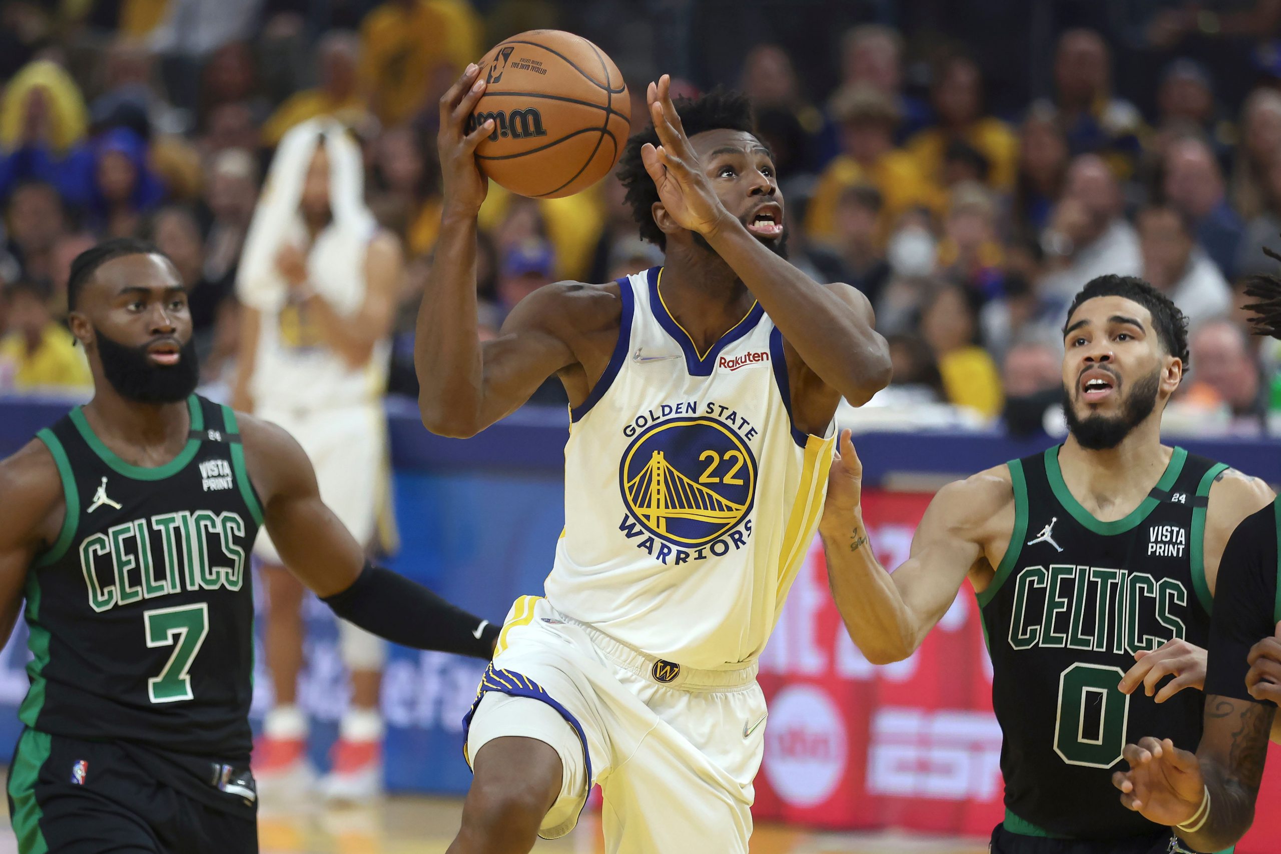 NBA Finals: How Andrew Wiggins rescued Golden State Warriors from a mid-game slump