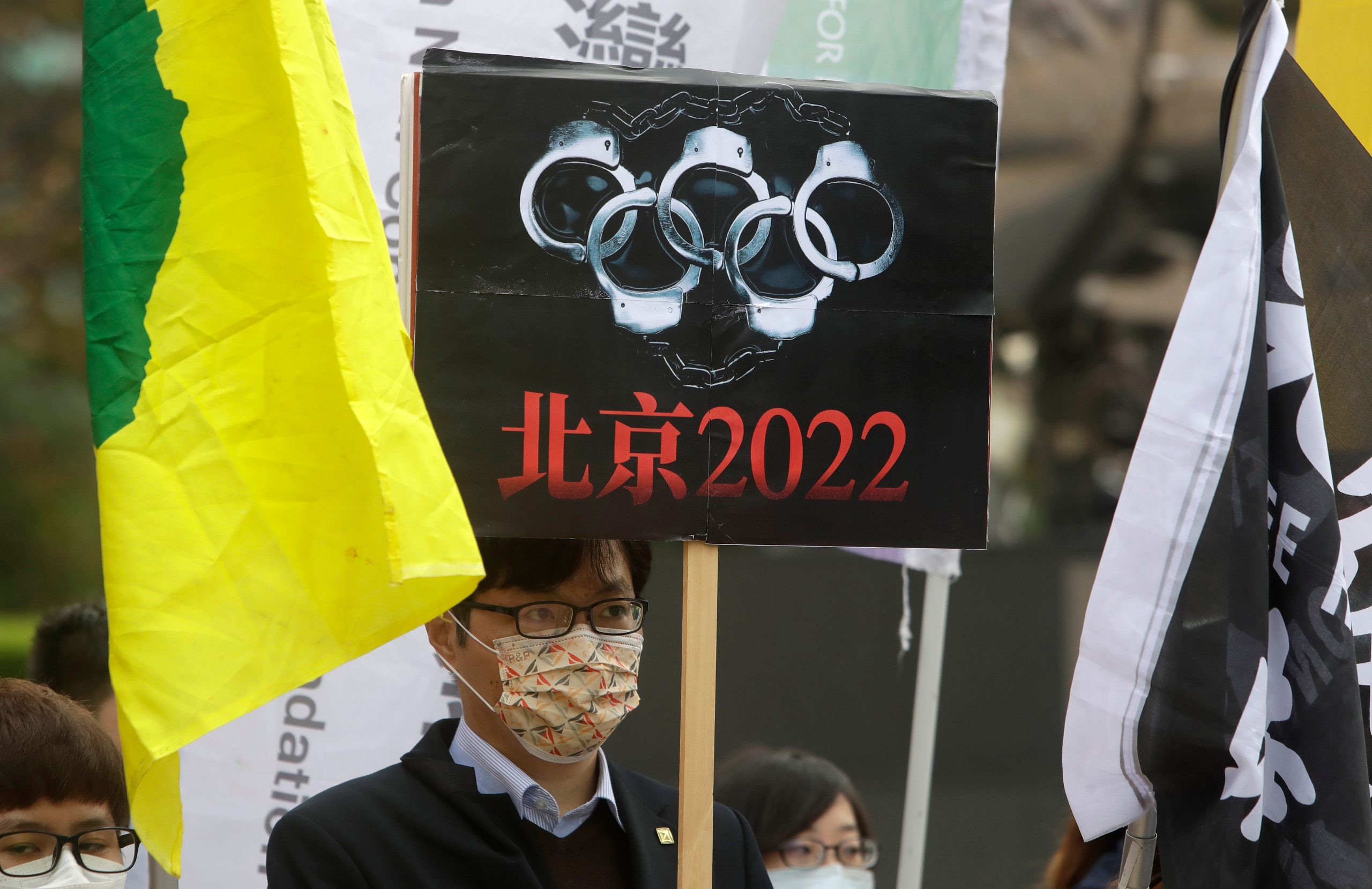 Athletes urged to speak out by activists at the Beijing Olympics